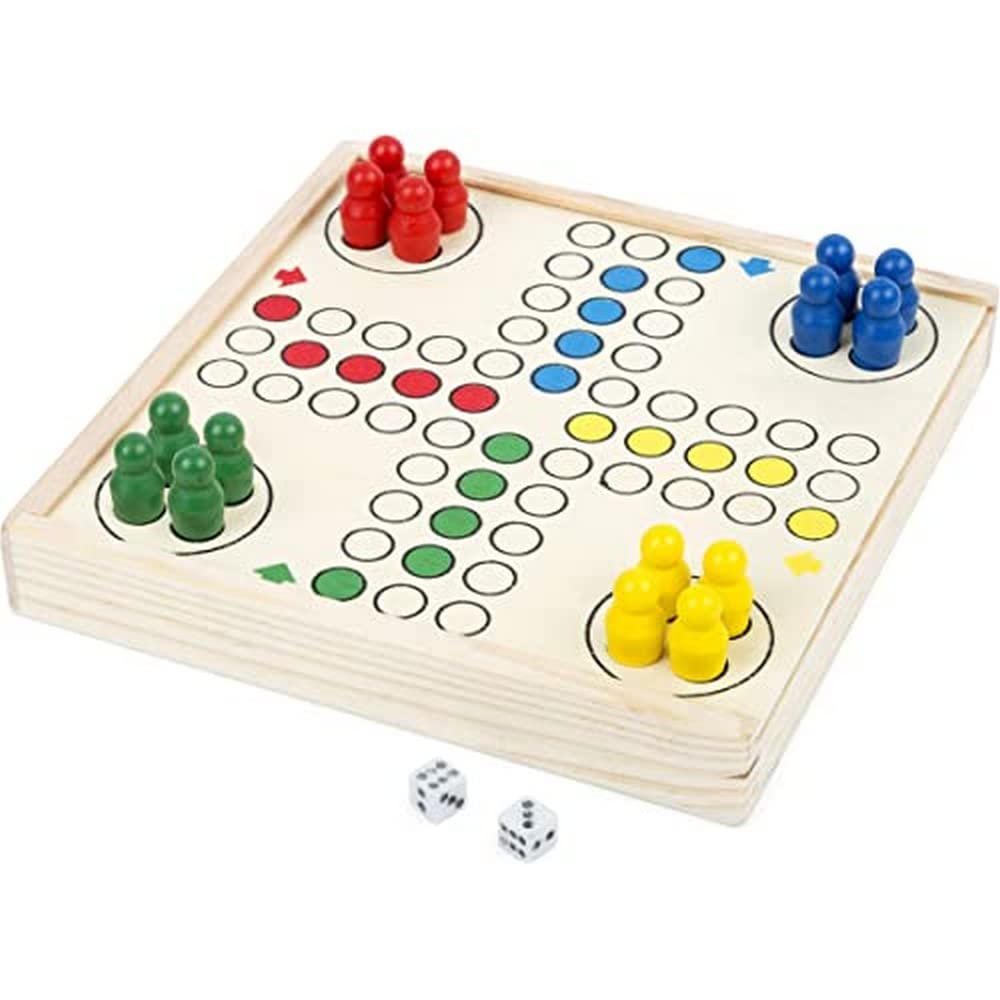 smallfoot 112211 serpenti e scale gioco da viaggio in legno