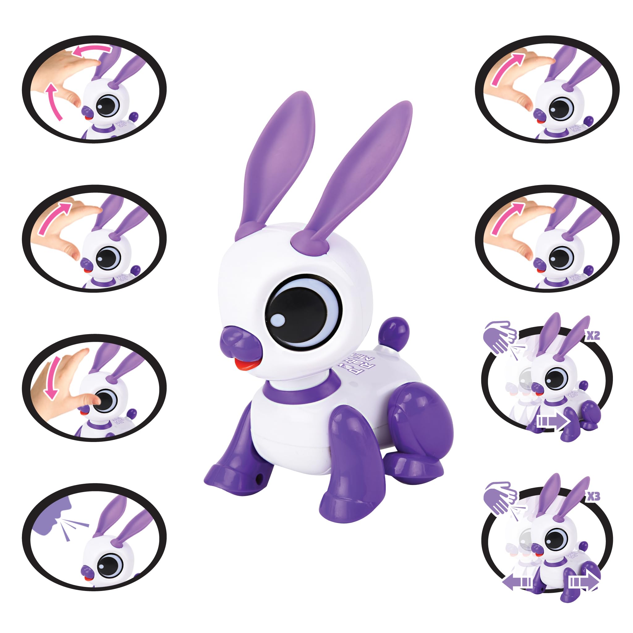 Lexibook Power Rabbit Mini ROB02RAB Robot Coniglio