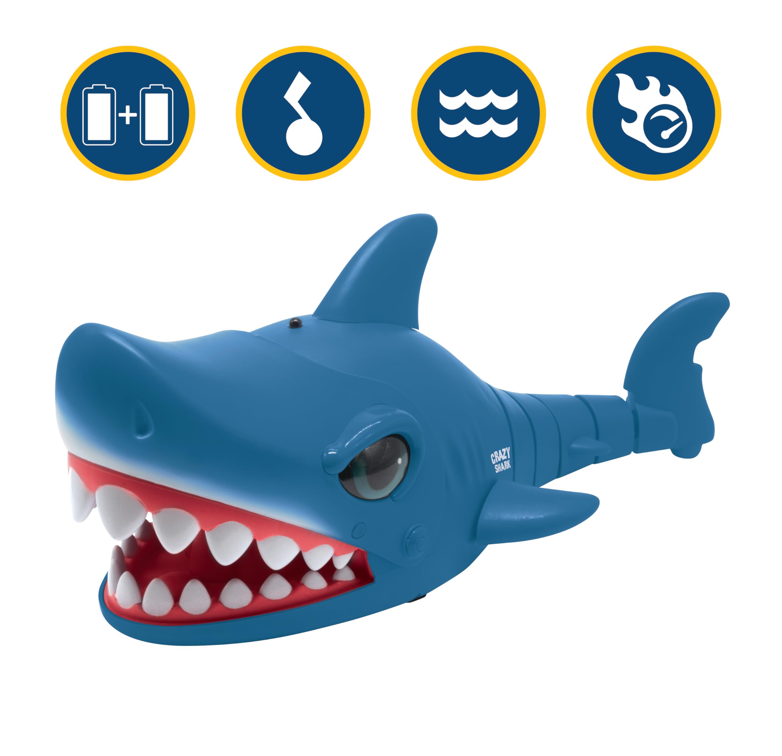 Lexibook Crazy Shark SHARK01 squalo telecomandato blu 5 km/h