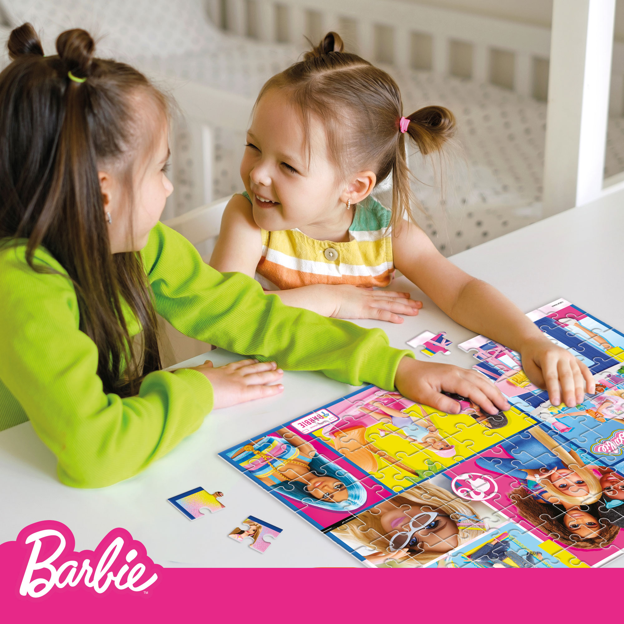 Lisciani Barbie Maxifloor 108 puzzle bambini concentrazione