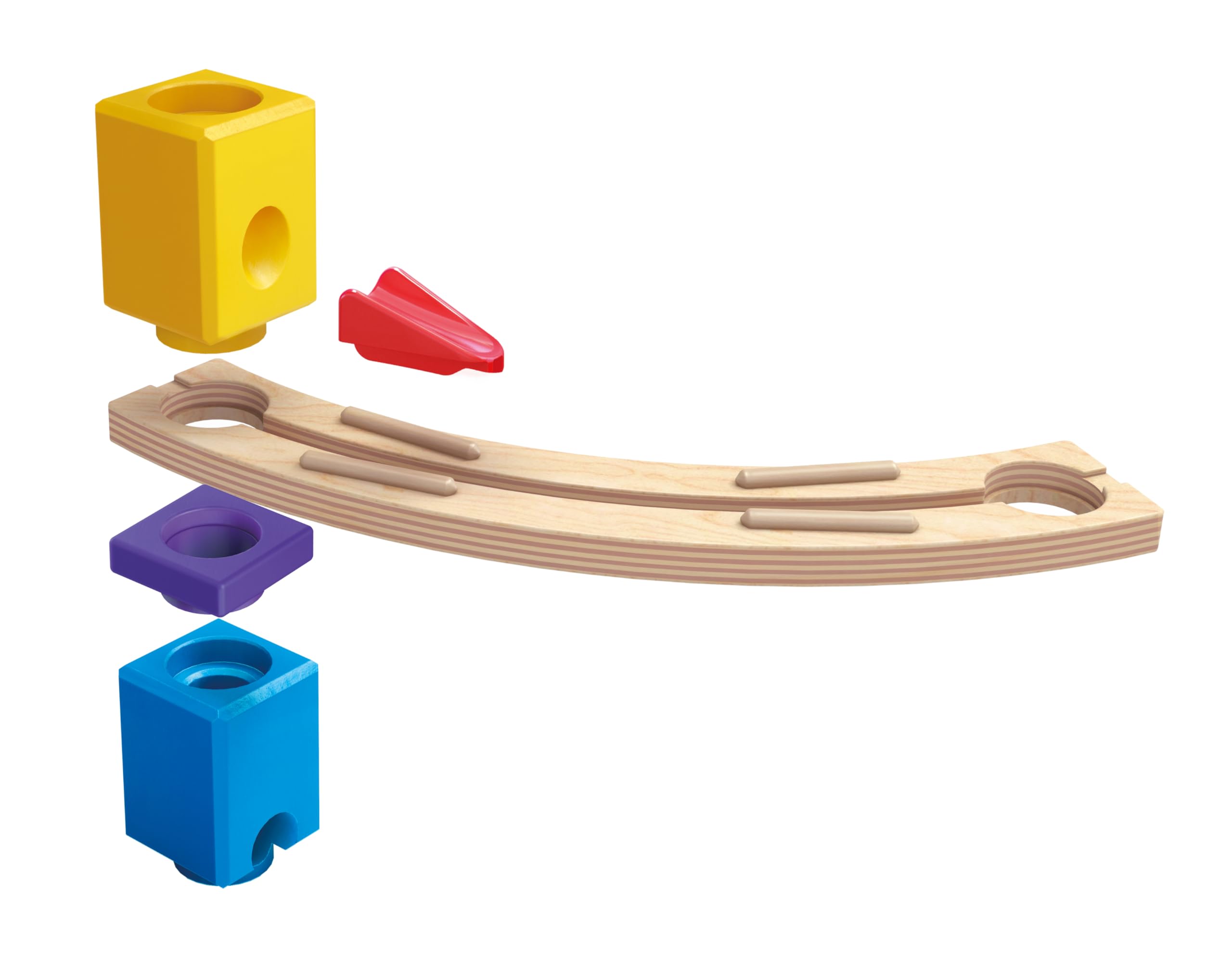 Hape Quadrilla Super Spirali pista biglie legno 129 pezzi