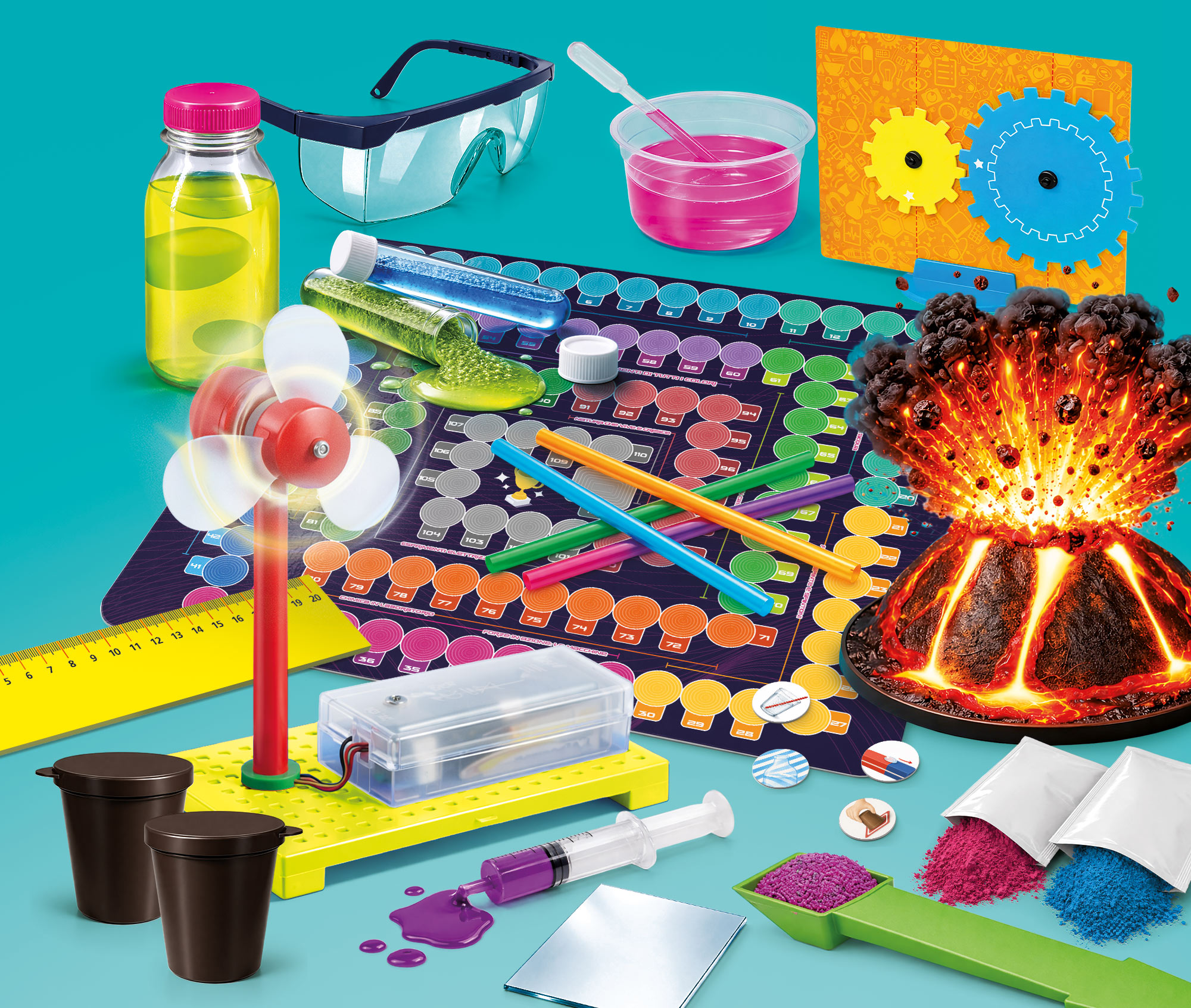 Lisciani I'm a Genius Il Super Laboratorio dei Primi 111 Esperimenti Kit