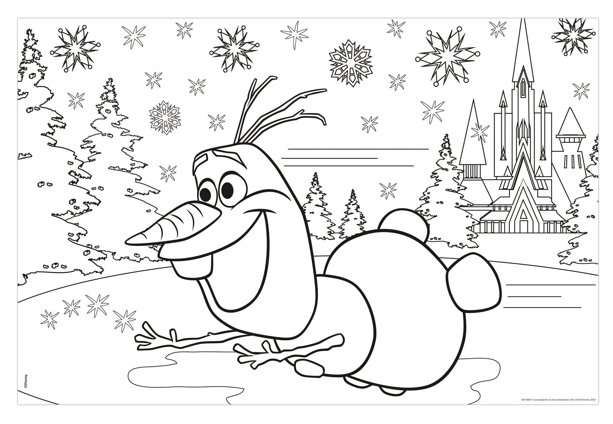 Lisciani Disney Puzzle DF Maxi Floor 35 Frozen maxipuzzle pavimento