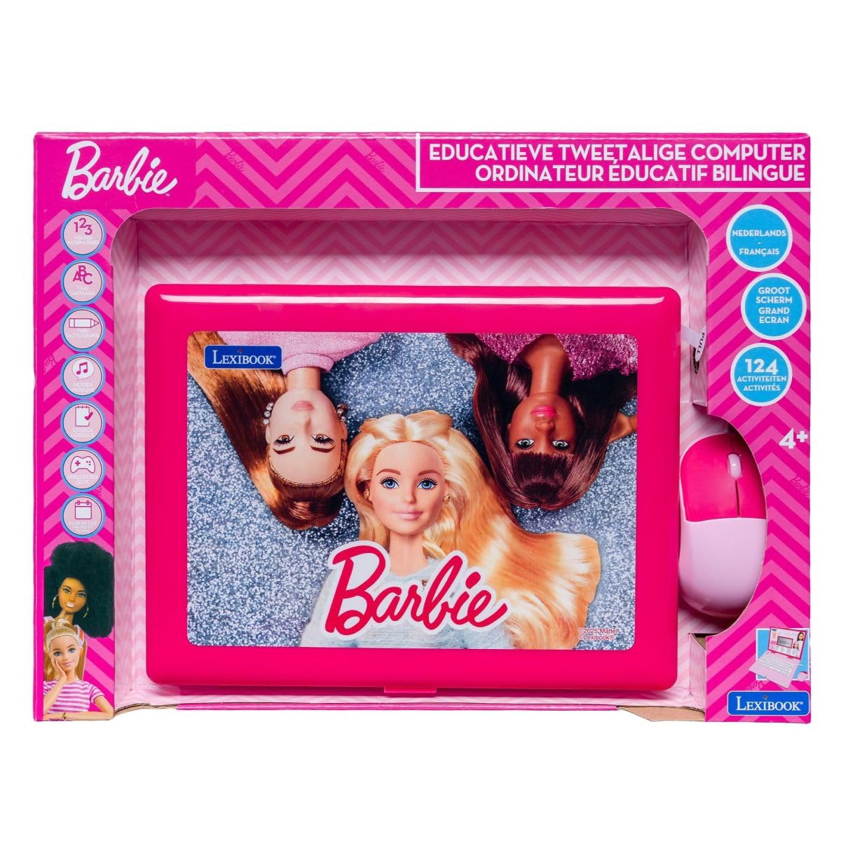 Lexibook Barbie JC598BBi10 computer portatile rosa 124 attività