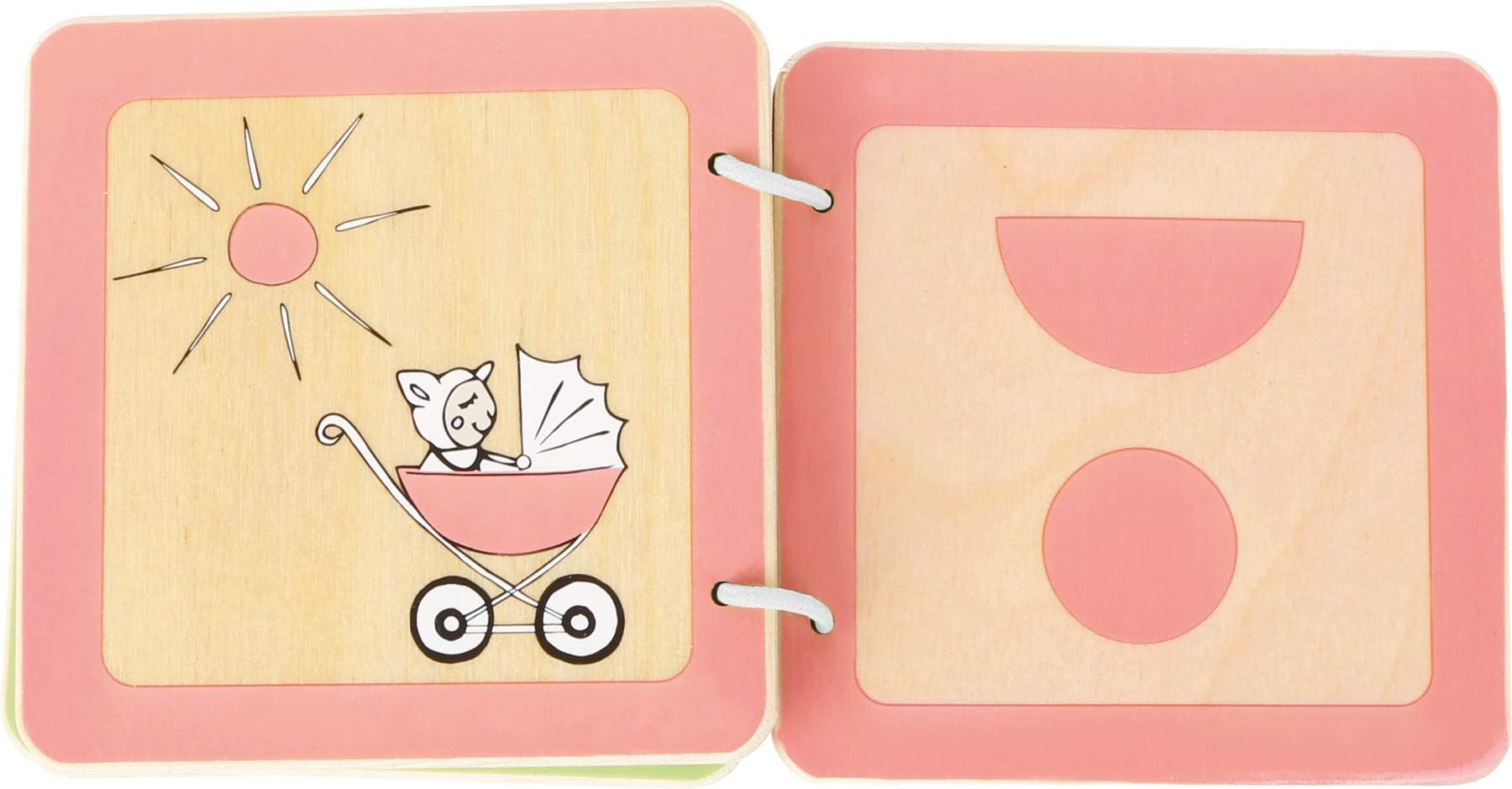smallfoot Lotta 10861 libro legno forme 12 mesi