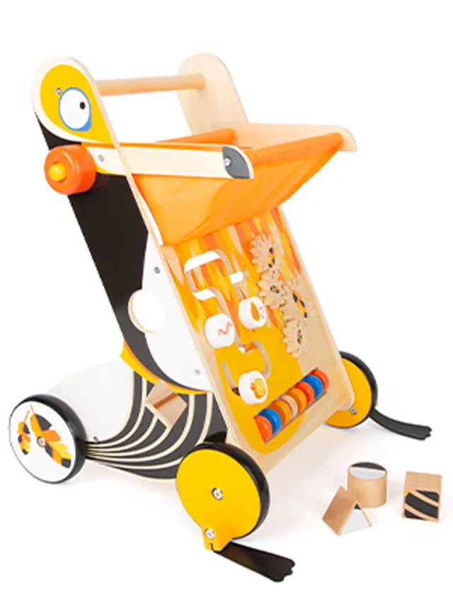smallfoot Tucano 11737 carrello primi passi legno 49 cm