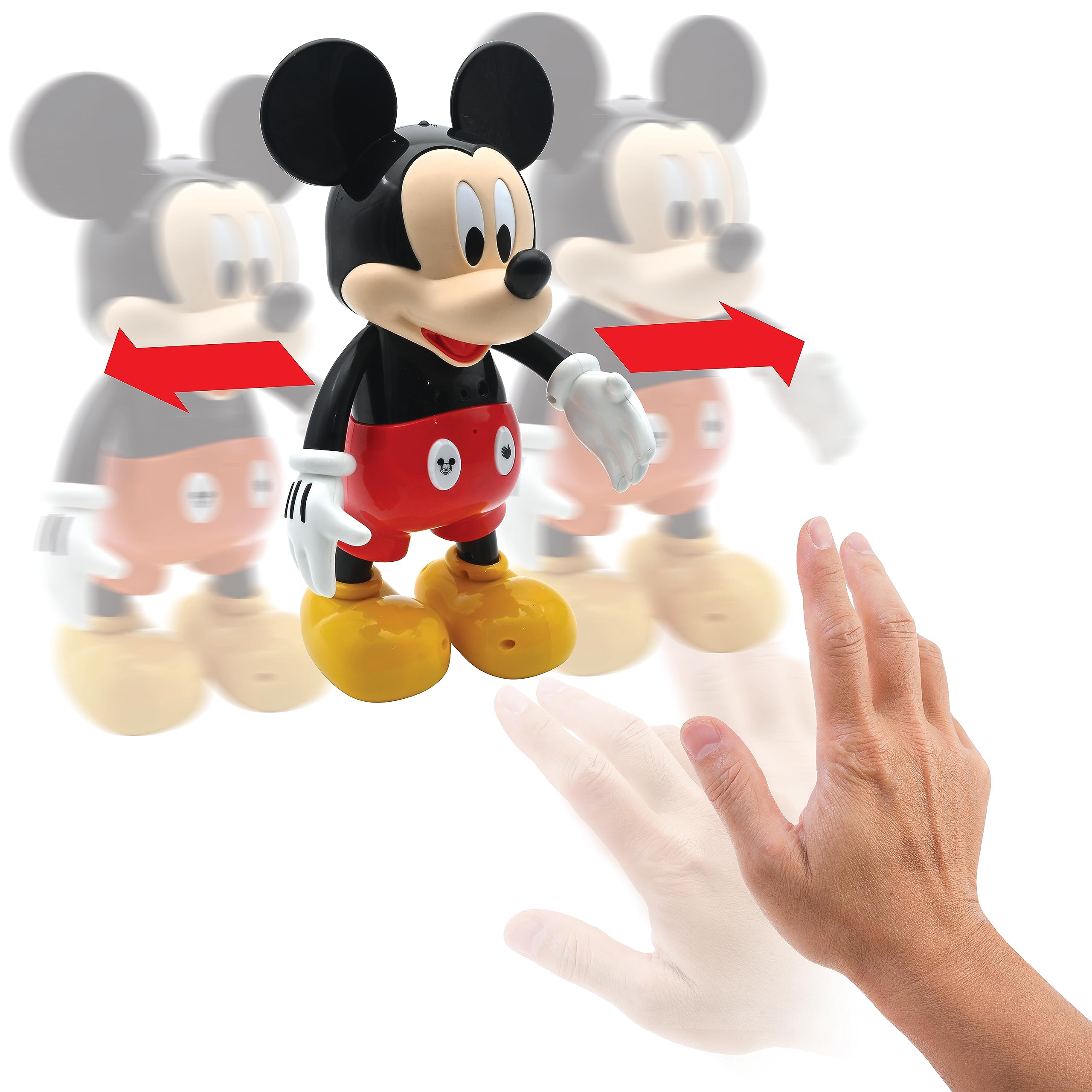 Lexibook MCH01i2 robot Topolino bilingue danza e quiz