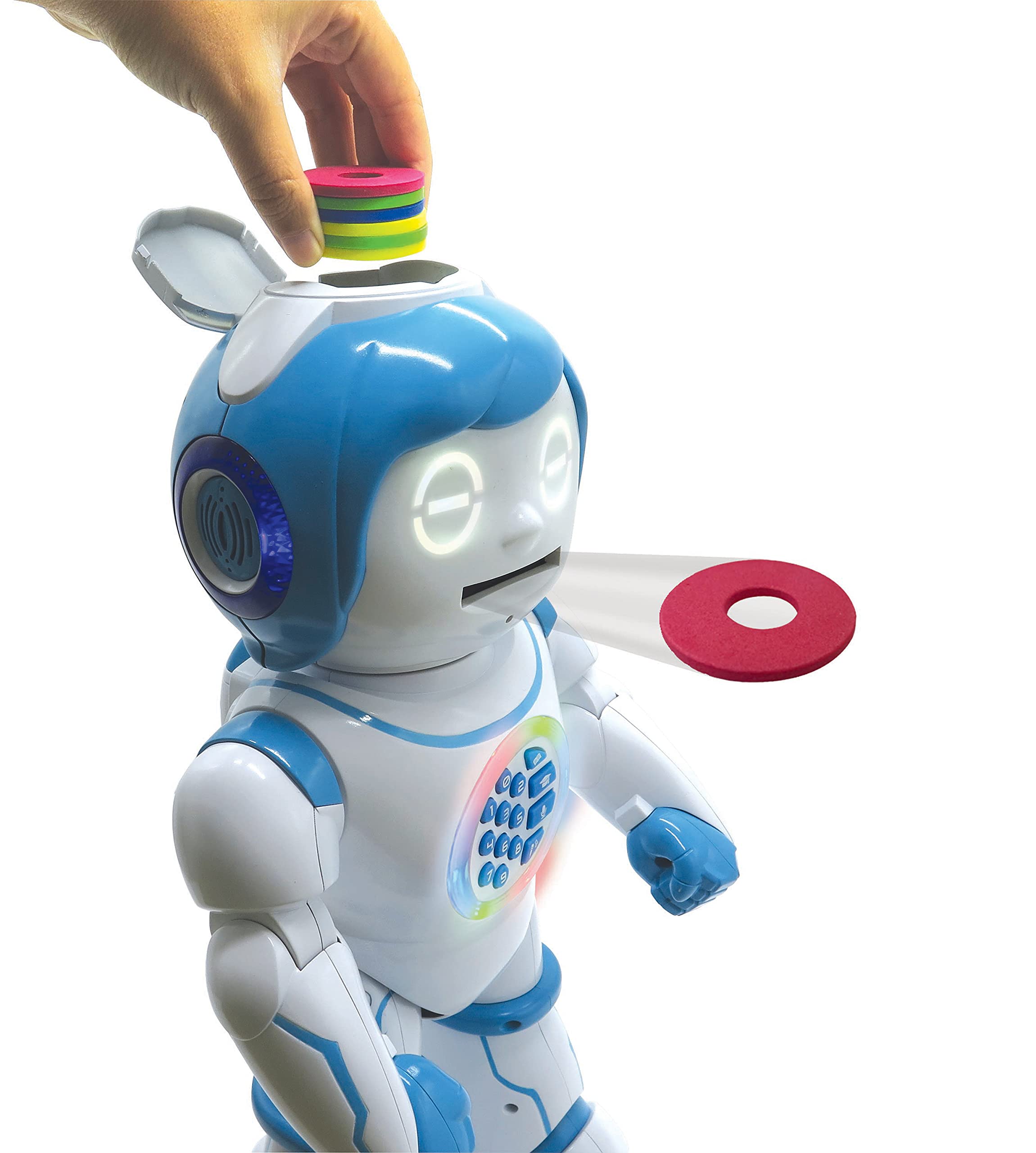 Lexibook ROB90ES robot musicale con luci per bambini
