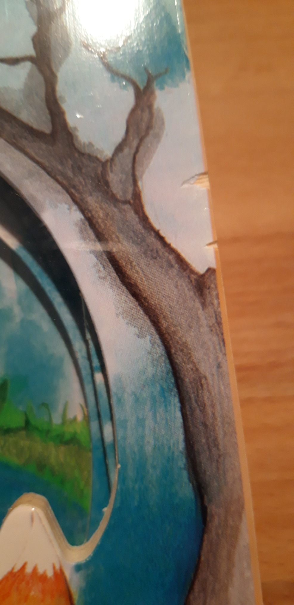 smallfoot 11234 libro legno Paesaggio forestale