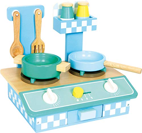 smallfoot Oliver cucina giocattolo legno 6 pezzi