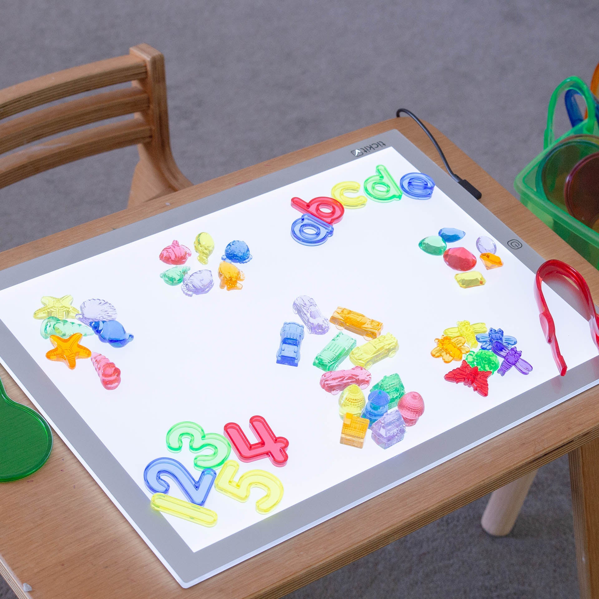 Tickit Translucent Colour Discovery Set set traslucido caddy