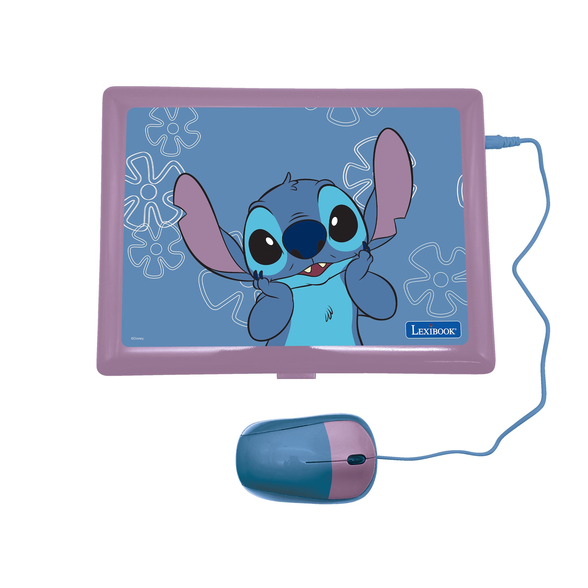 Lexibook JC599 Stitch laptop educativo bilingue 170 attività