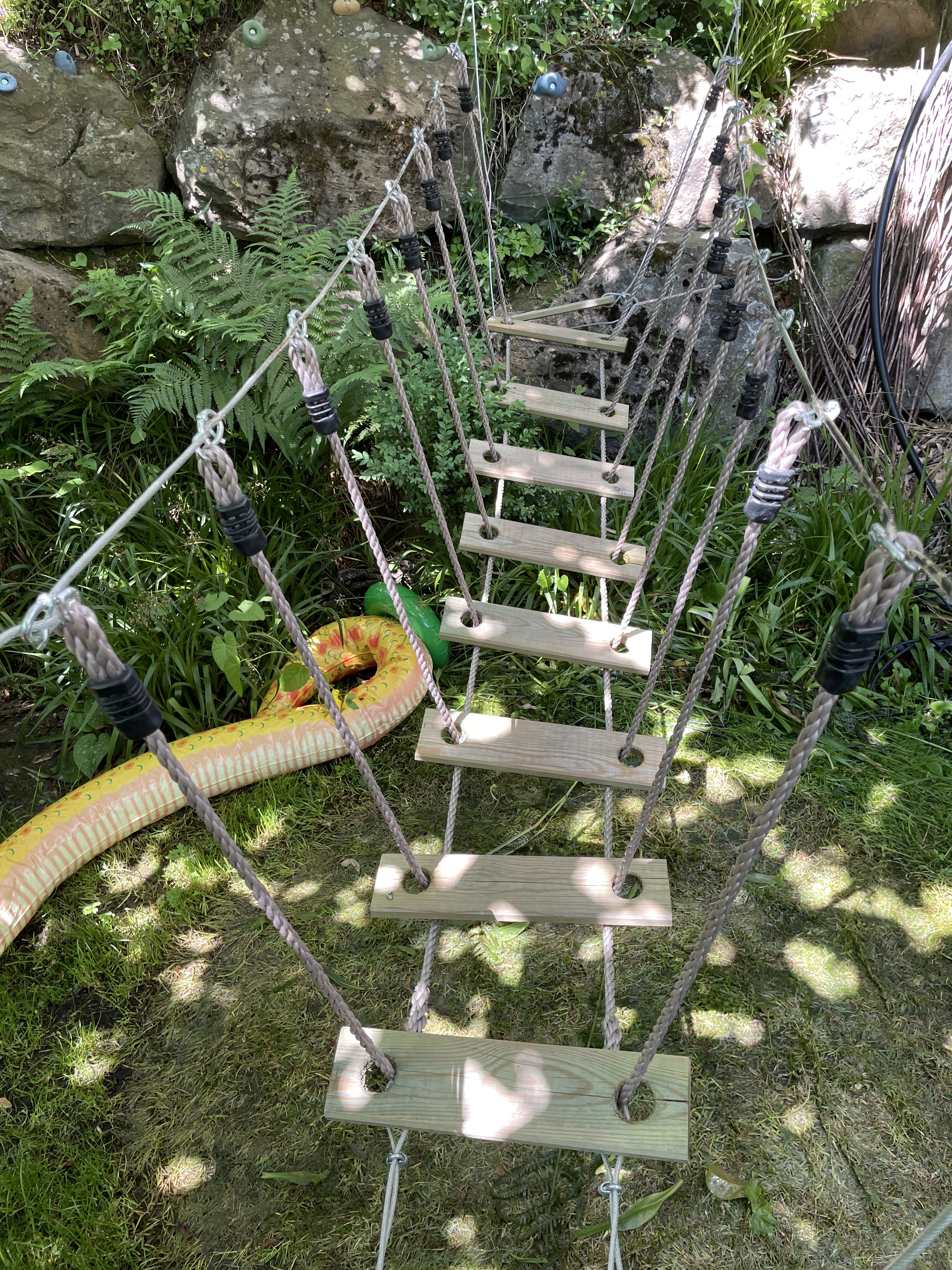 smallfoot 6998 ponte tibetano di corda 235 cm