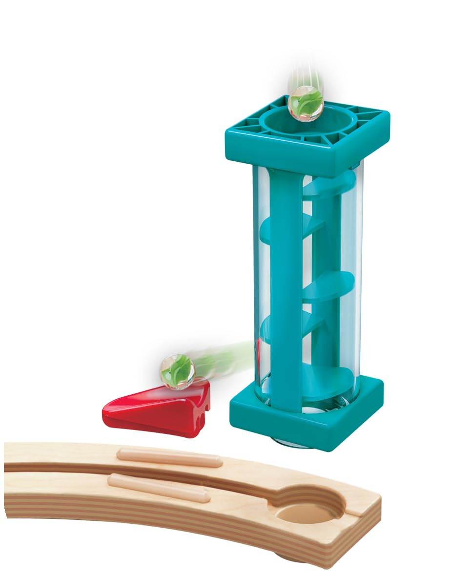 Hape Quadrilla Fuga dal Castello Pista per Biglie 52 Pezzi