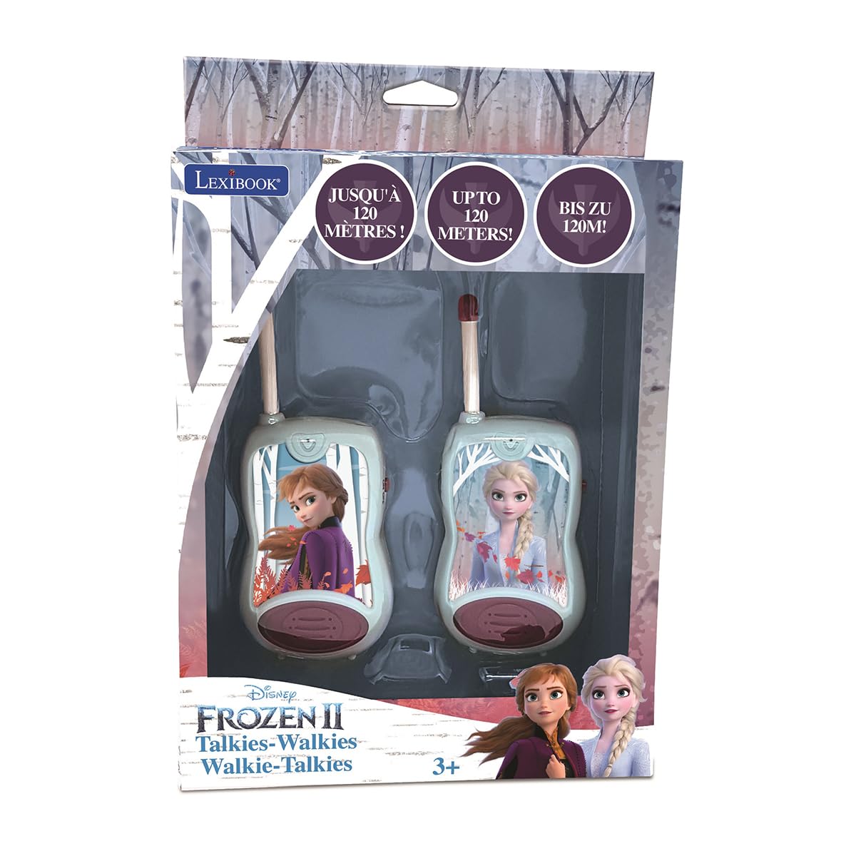 Lexibook Frozen TW12FZLXB walkie talkie blu 100 m