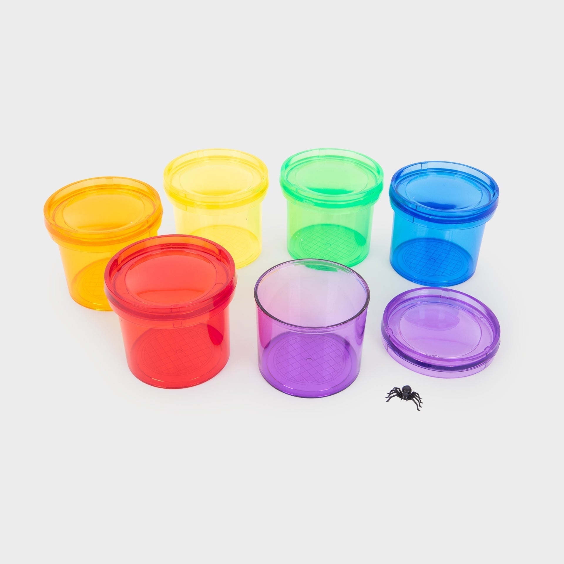Tickit Translucent Colour Viewers contenitori insetti 6 pezzi con lente