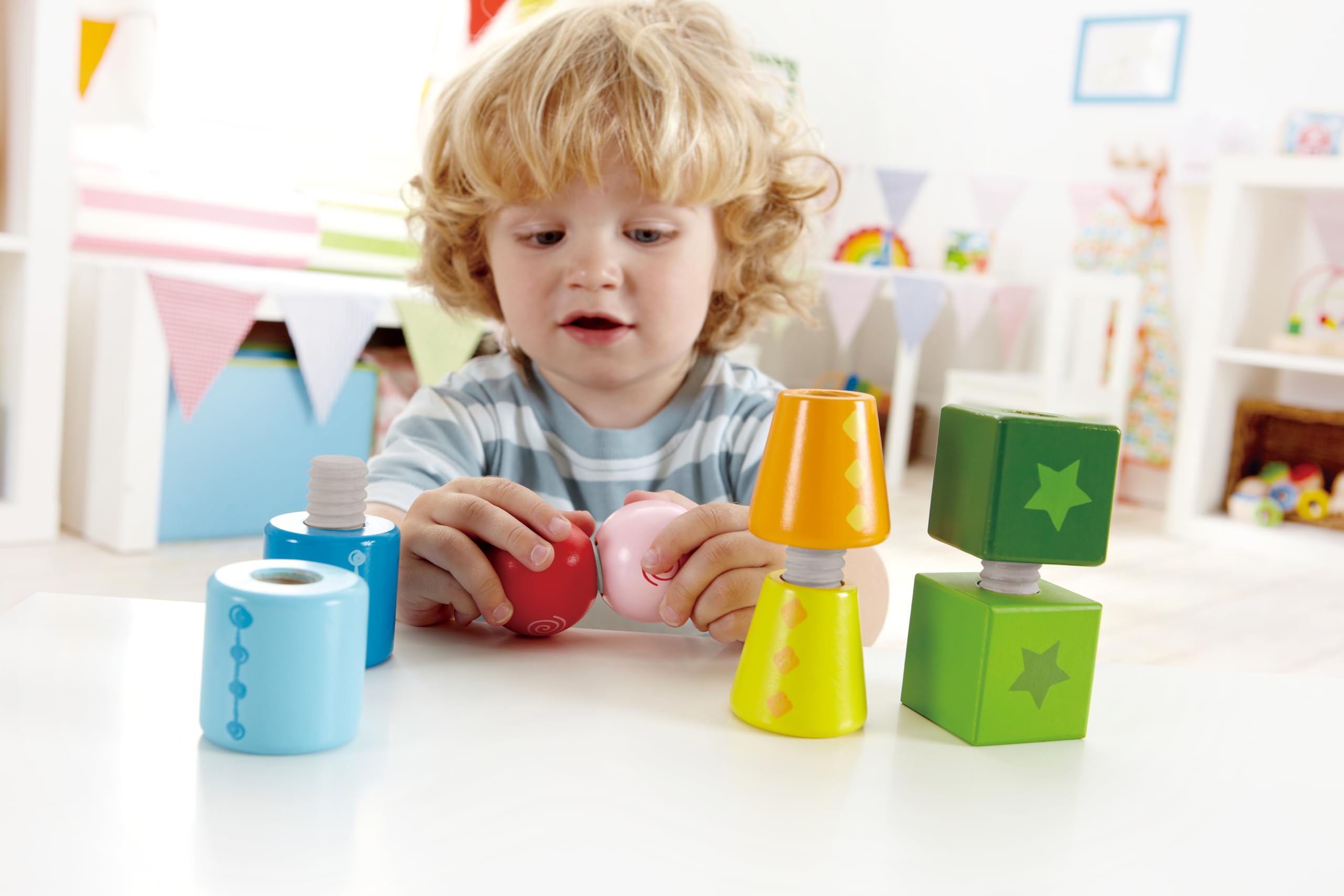 Hape Viti e Bulloni set costruzioni in legno 18 mesi