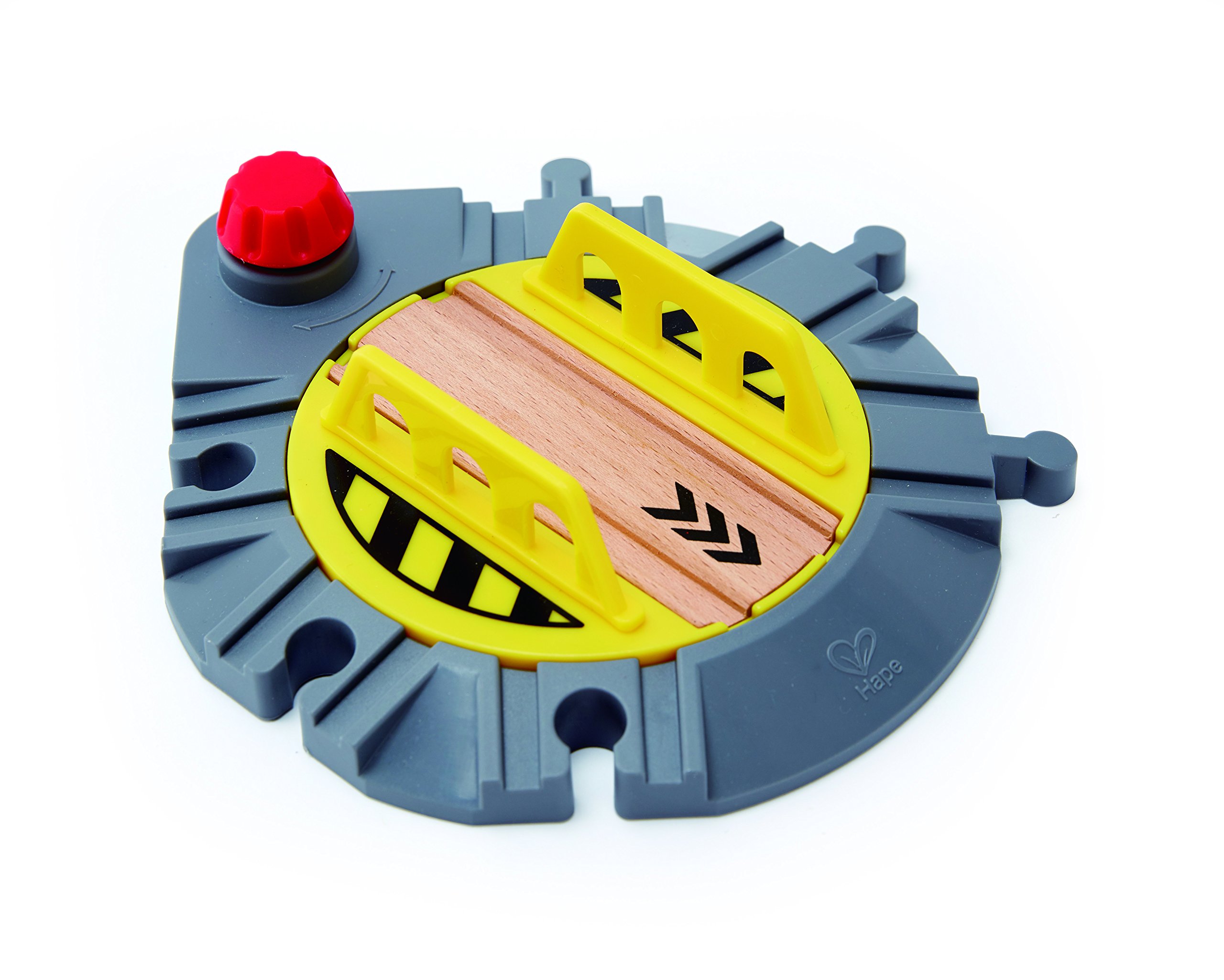 Hape piattaforma girevole trenini legno 6 direzioni manopola