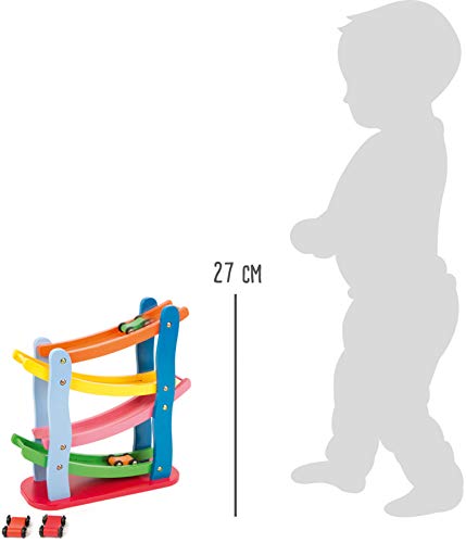 smallfoot Jungle Pista Macchinine Legno 4 Auto 18 Mesi