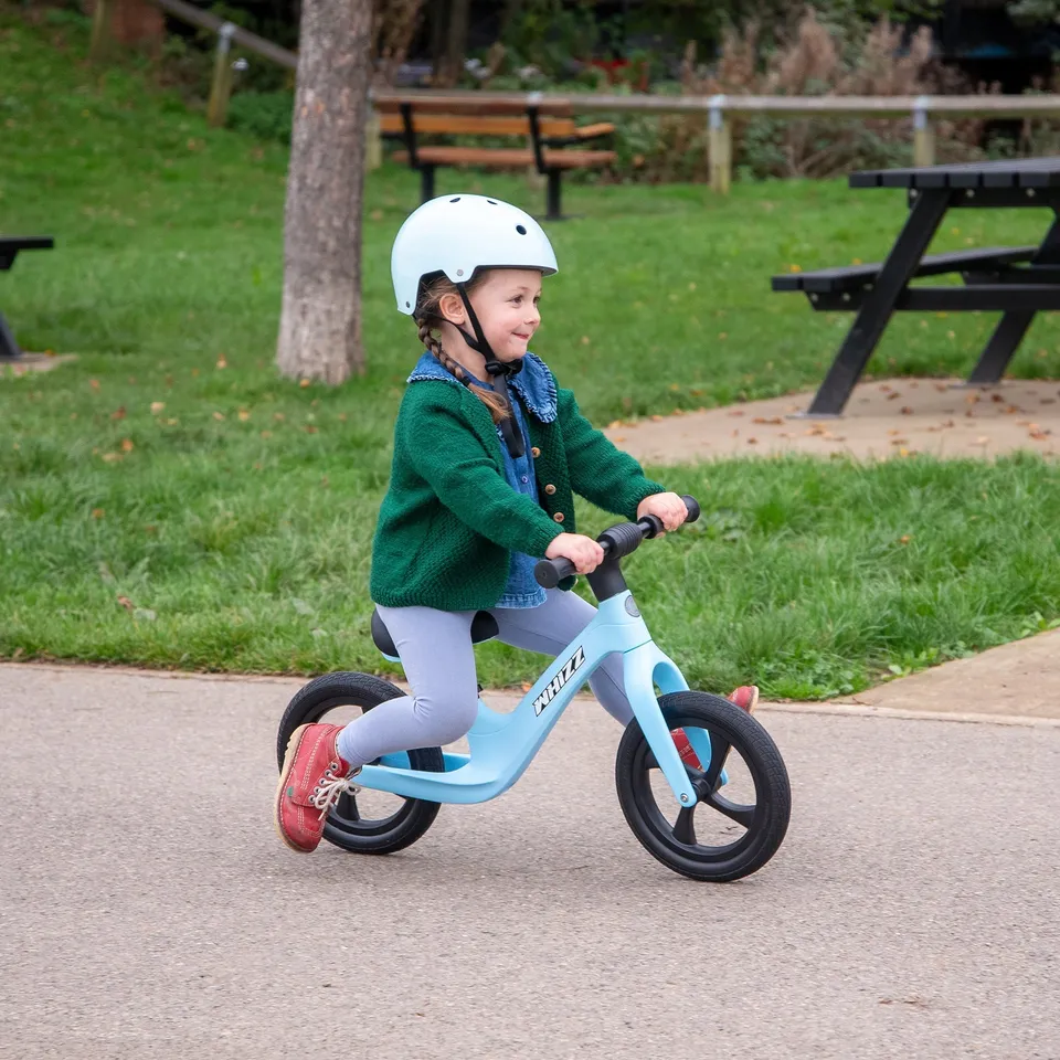 Tickit Whizz Balance Bike bici senza pedali blu 86 cm