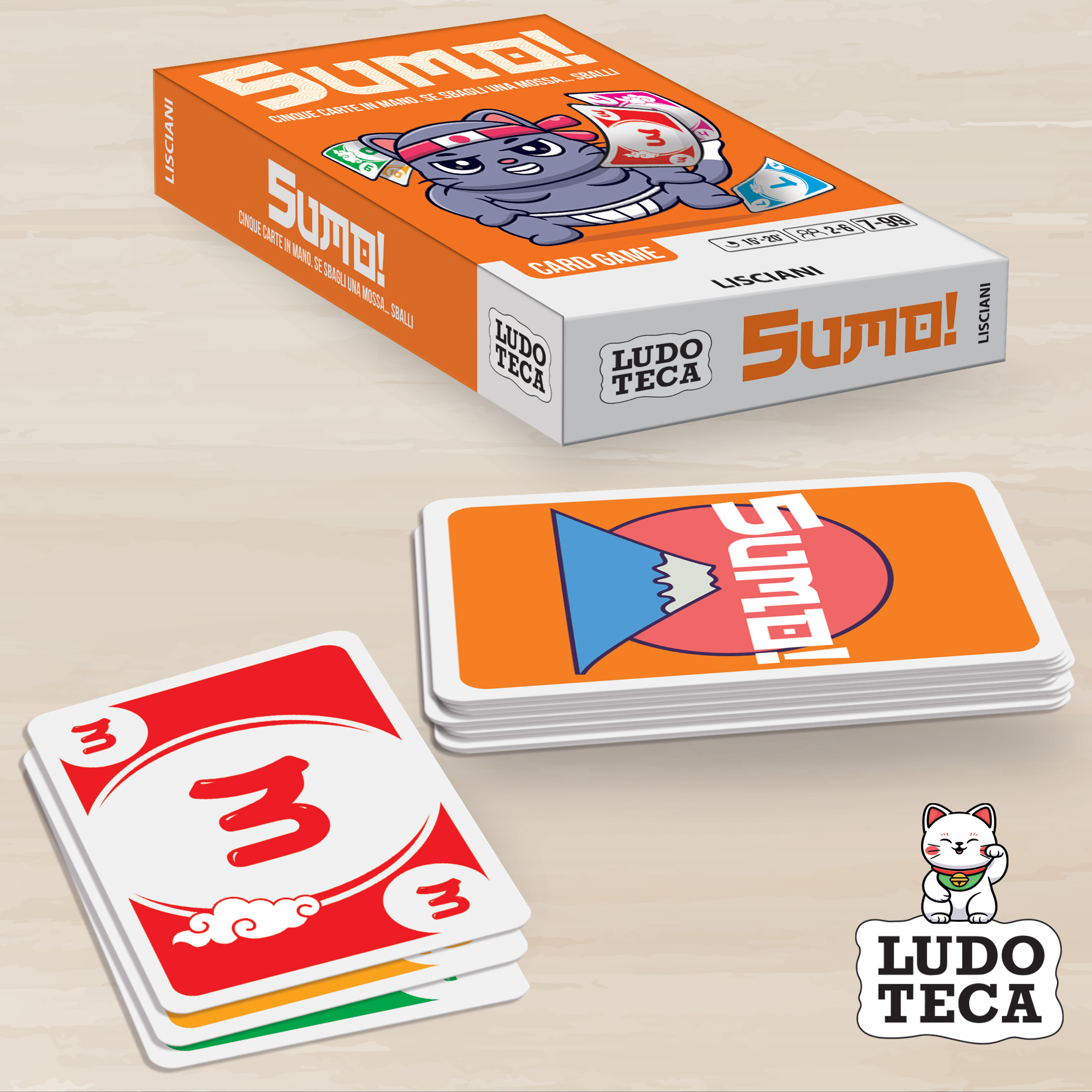Lisciani Ludoteca 5Umo gioco di carte famiglia
