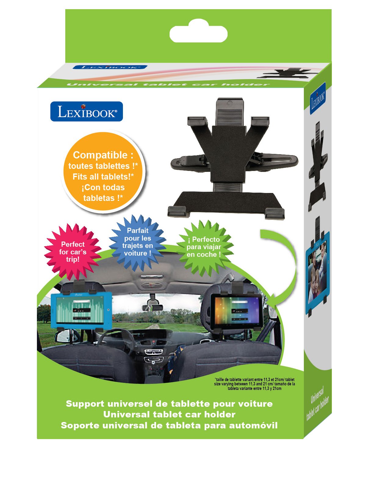 Lexibook MFA80 supporto auto tablet 7-8 pollici