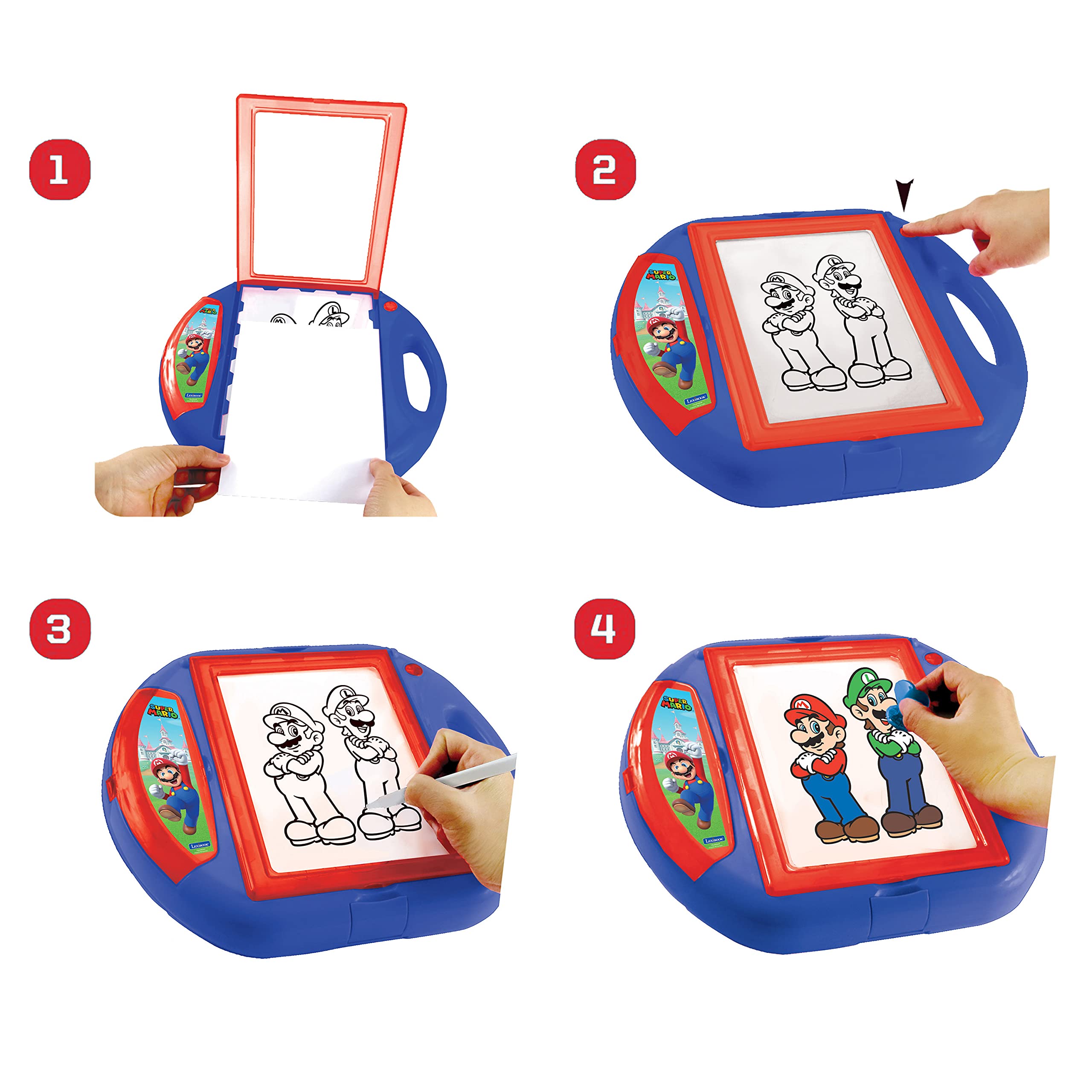 Lexibook Super Mario CR310NI proiettore disegno luminoso