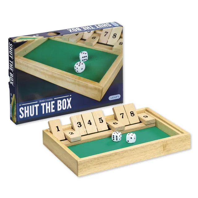 Small Foot Weiblespiele 300409 Shut The Box gioco in legno