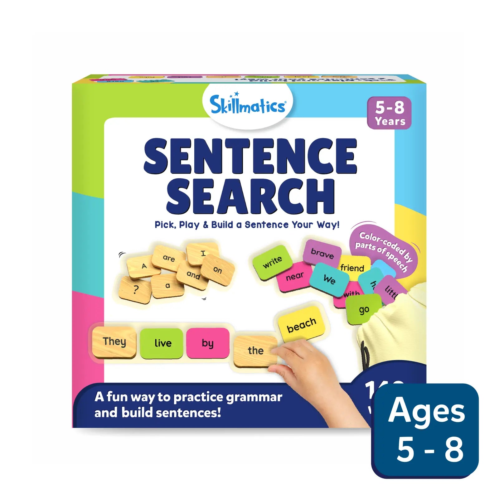 Skillmatics Sentence Search gioco frasi 5-8 anni