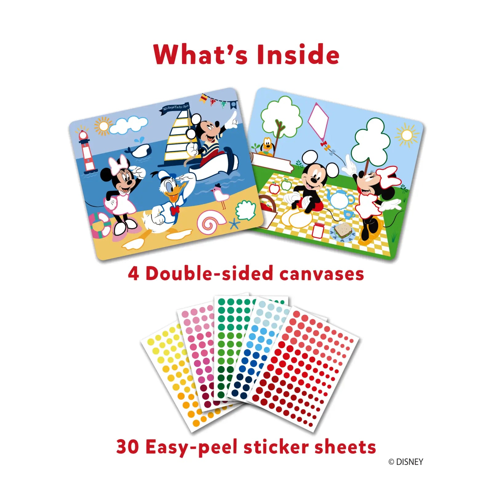Skillmatics Dot It Mickey Friends Disney Princess sticker 2 set