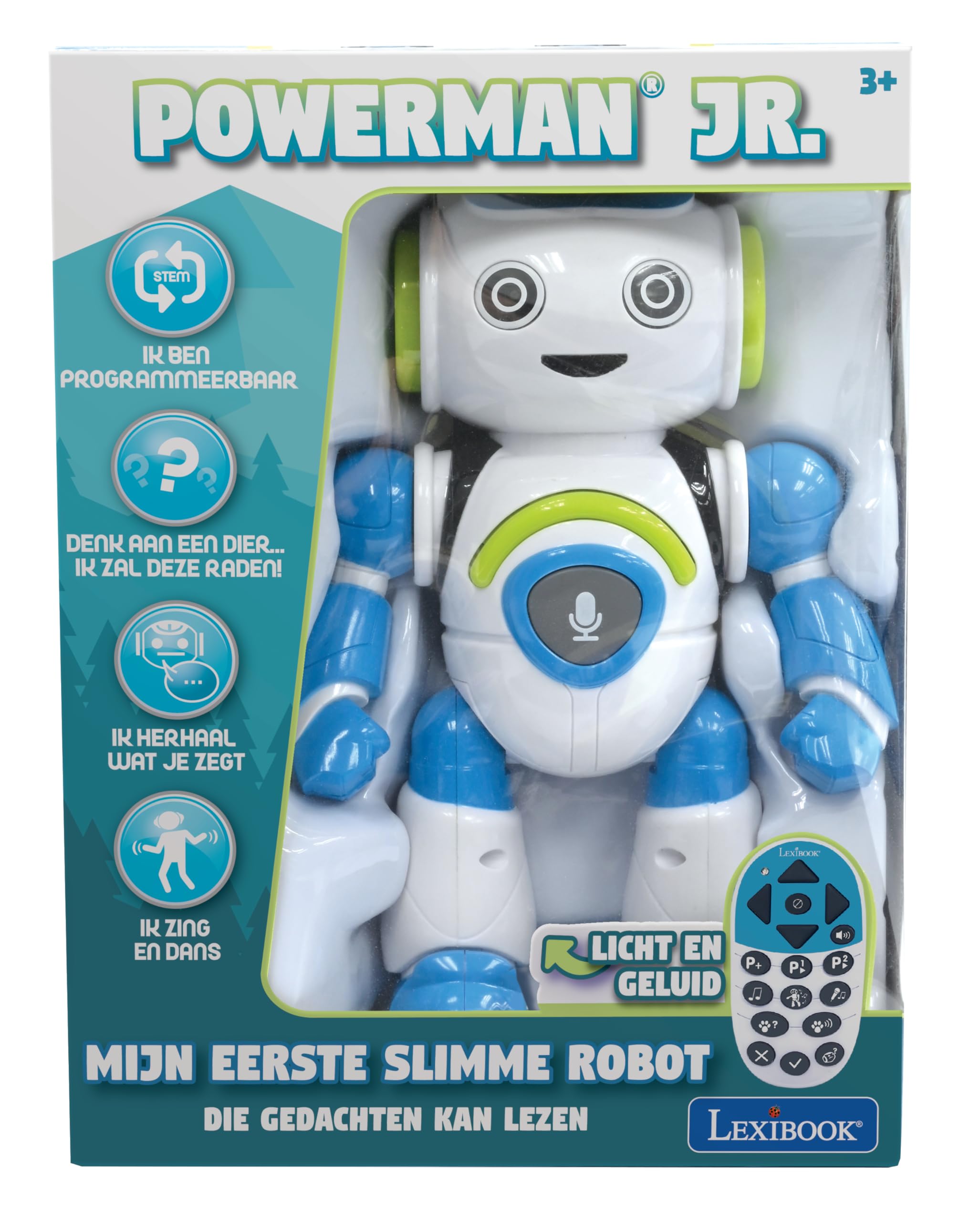 Lexibook Powerman ROB20NL robot interattivo educativo