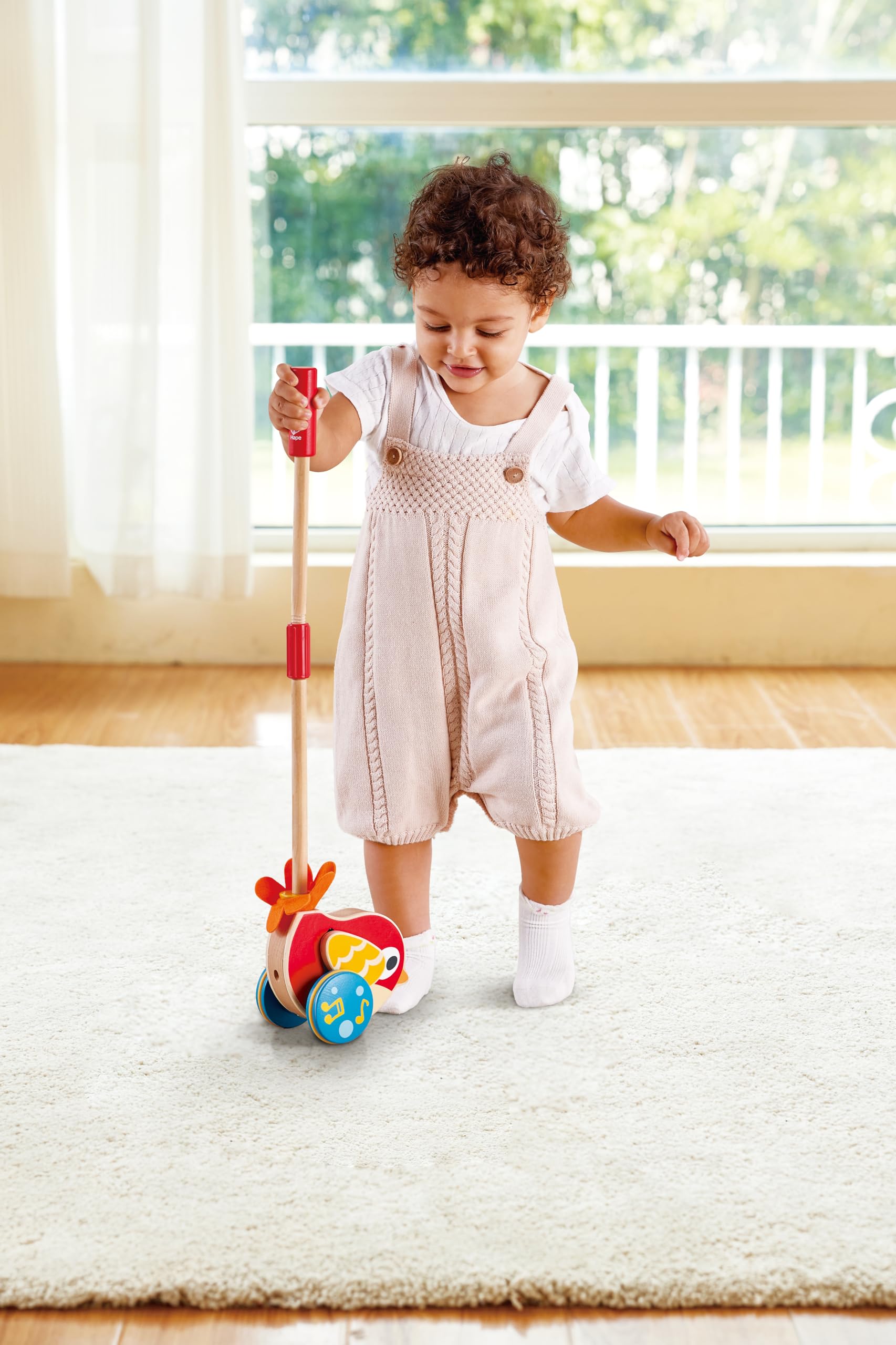 Hape Lilly uccellino musicale spingi e cammina 12 mesi