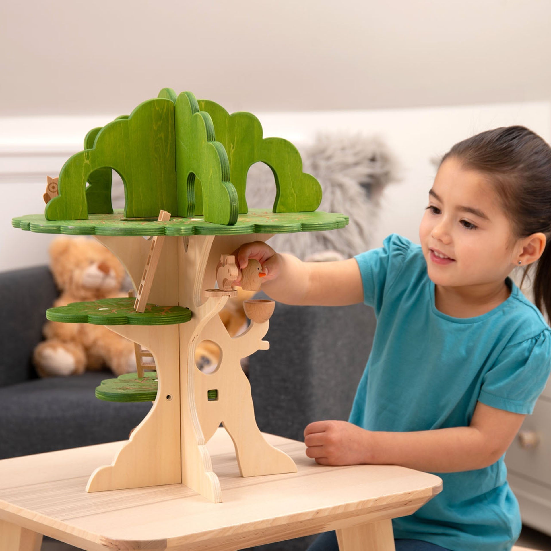 Tickit Woodland Trail Treehouse casetta albero legno