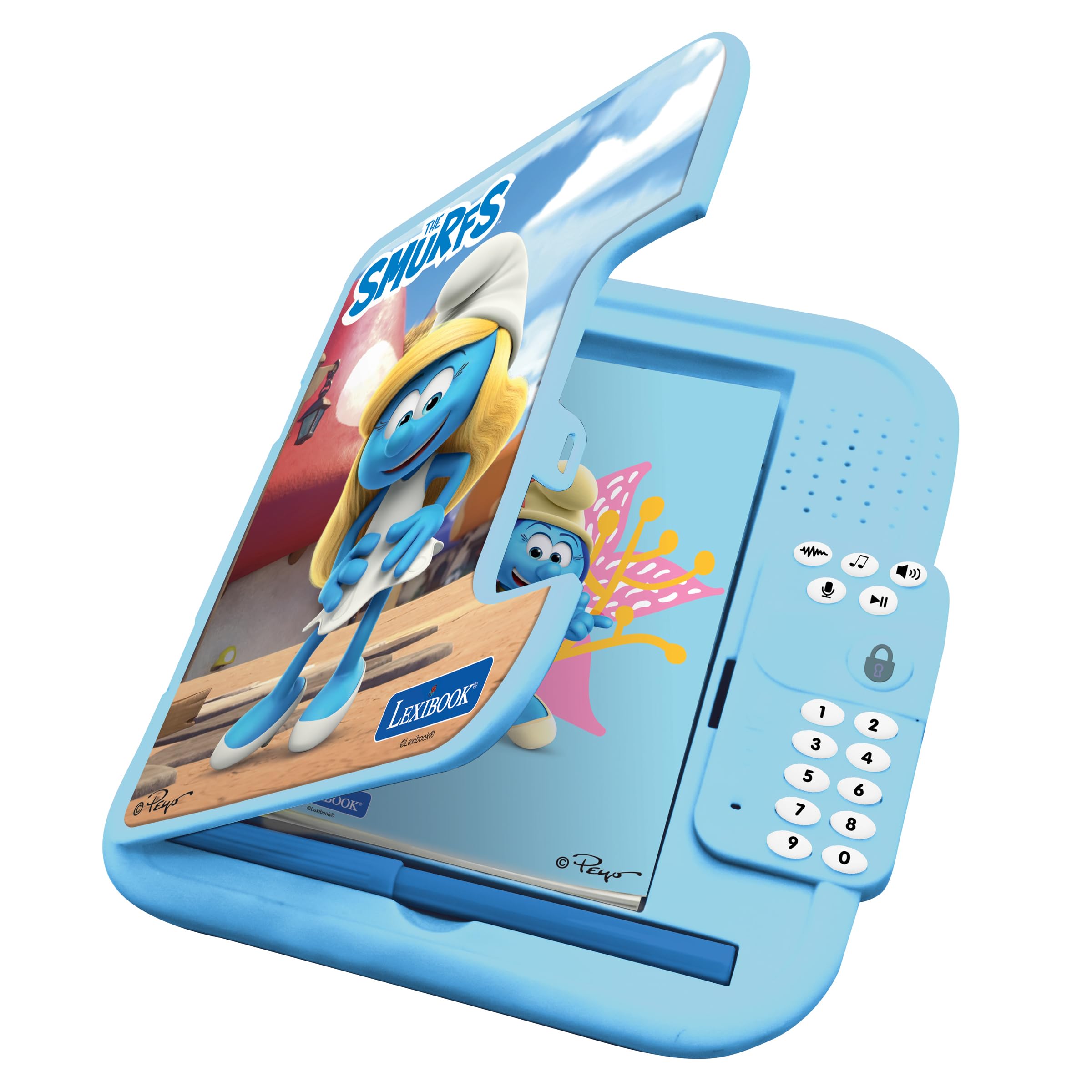 Lexibook I Puffi SD50SF diario elettronico blu