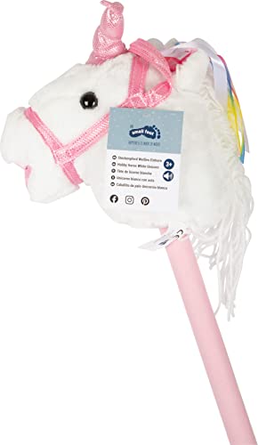 smallfoot 10279 unicorno bianco a bastone morbido con suono