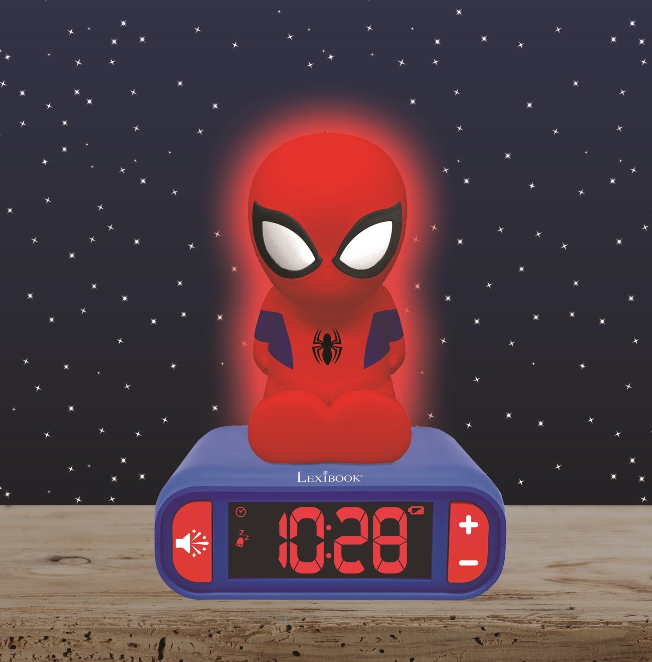 Lexibook RL800SPLXB sveglia Spider-Man blu