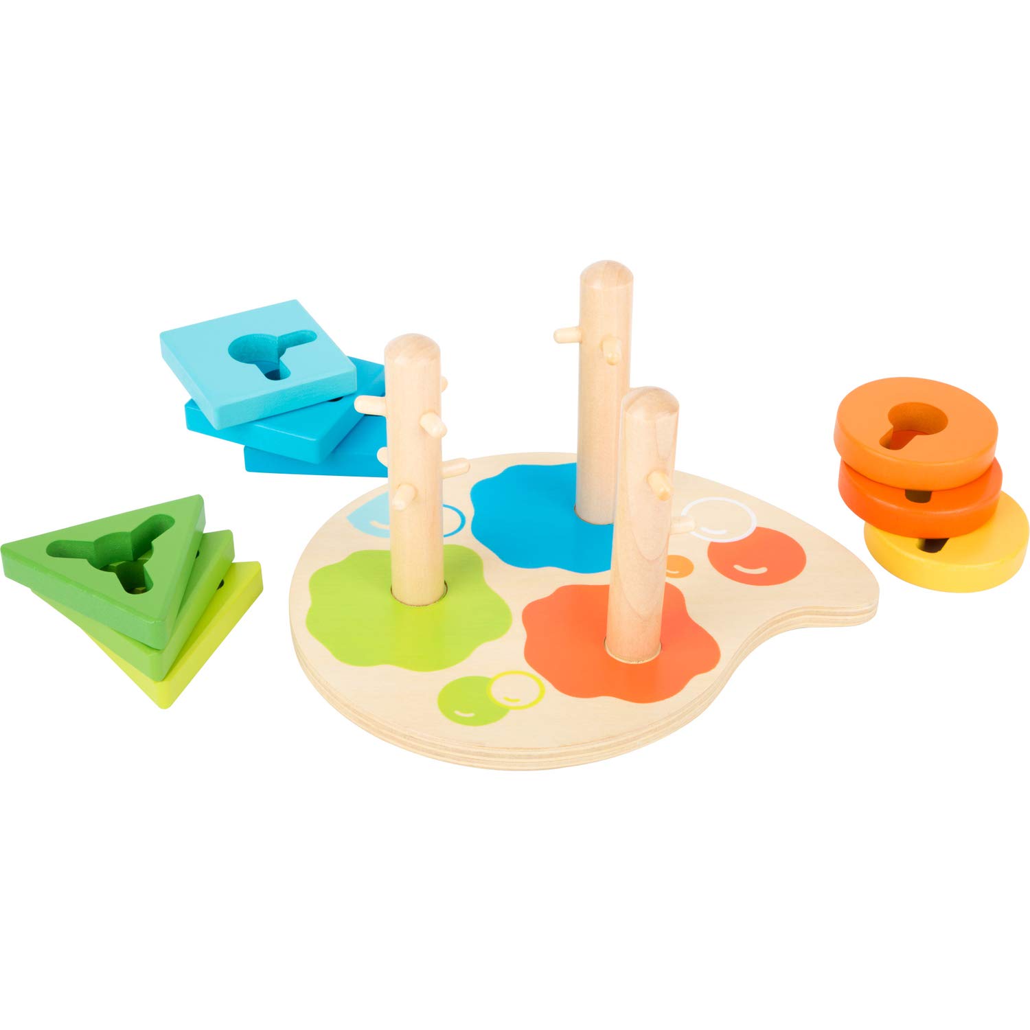 Small Foot Forme e Colori gioco motricità legno incastro