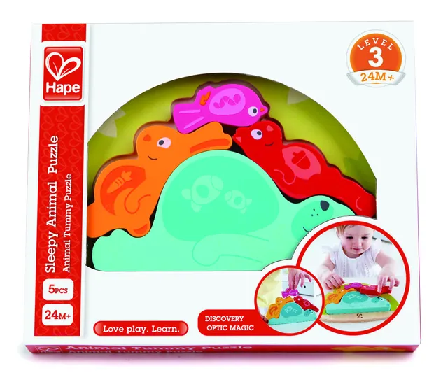 Hape E1612 puzzle legno bambini disegni colorati