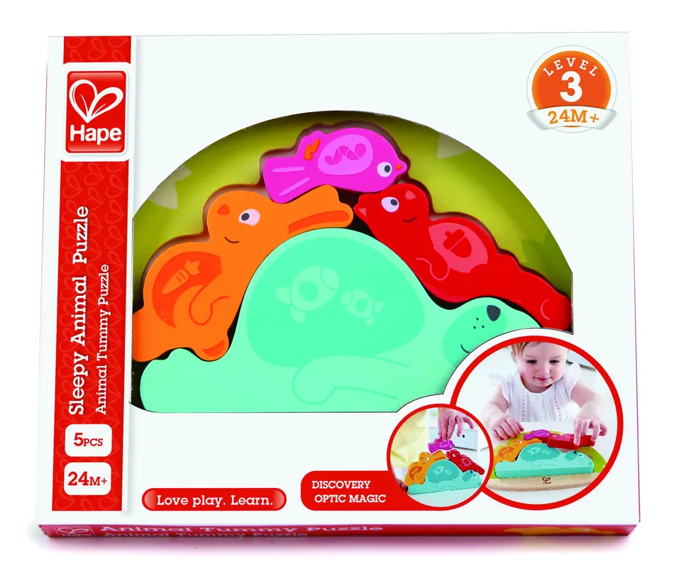 Hape E1612 puzzle legno bambini disegni colorati