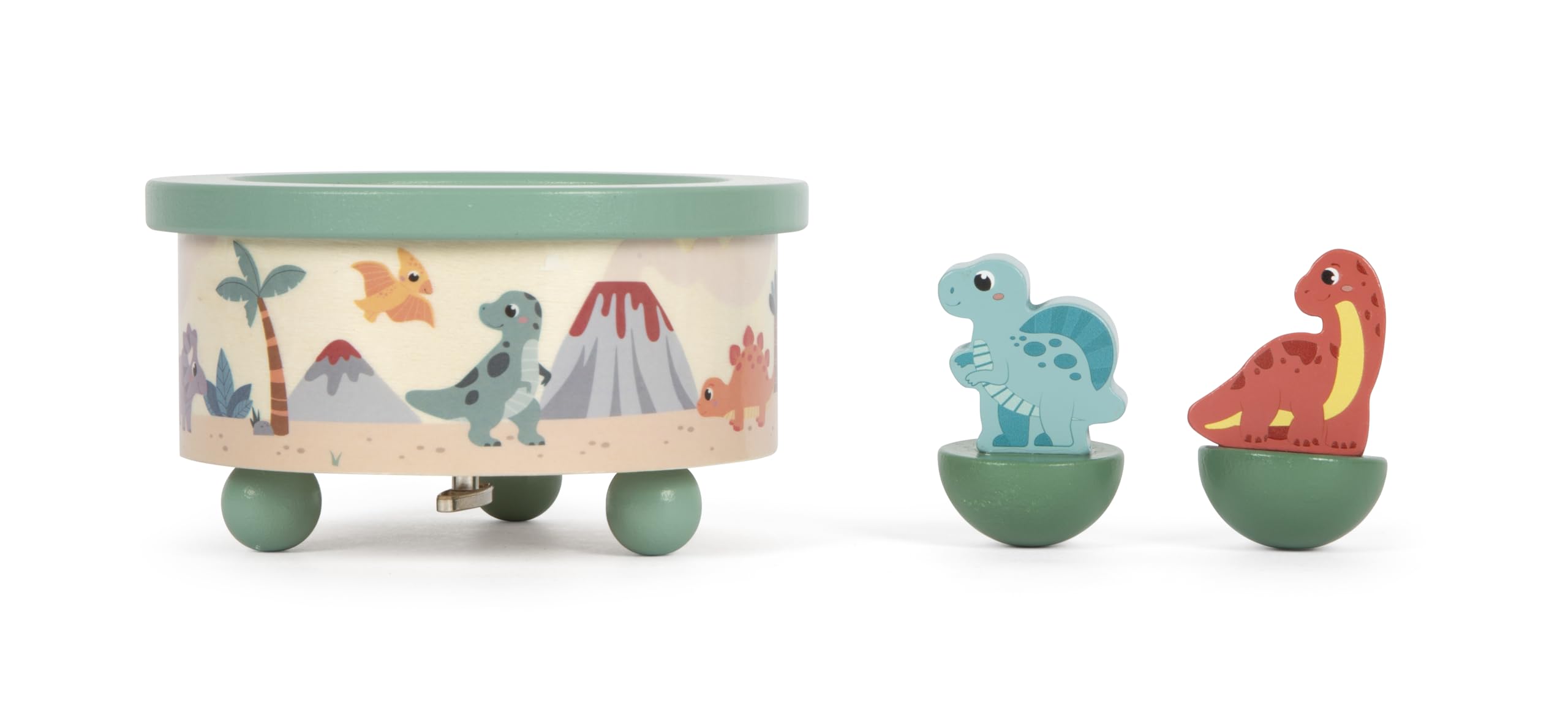 smallfoot Carillon Dino scatola musicale legno 12 cm