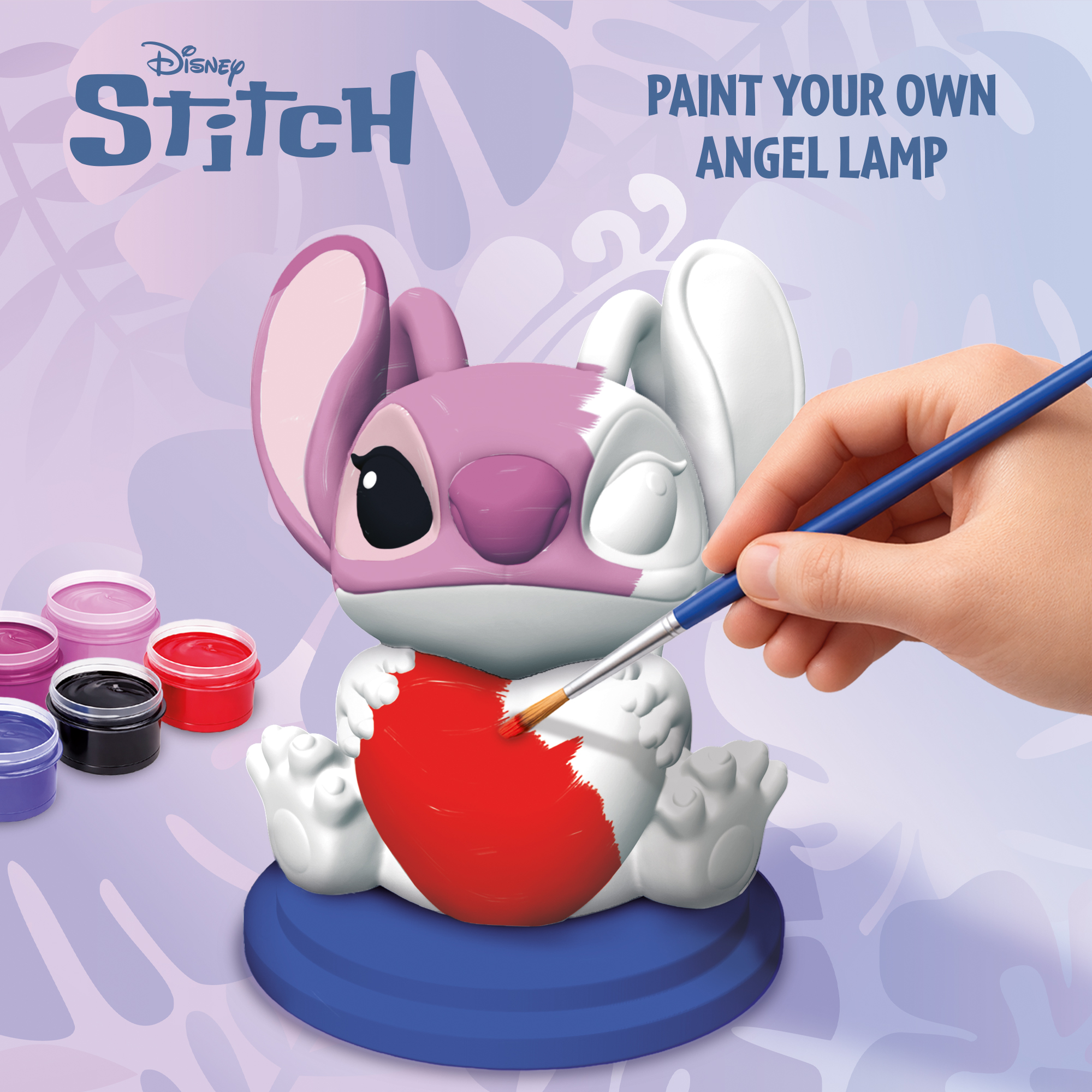 Lisciani Paint Your Own Angel lampada da dipingere