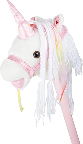 smallfoot 10279 unicorno bianco a bastone morbido con suono