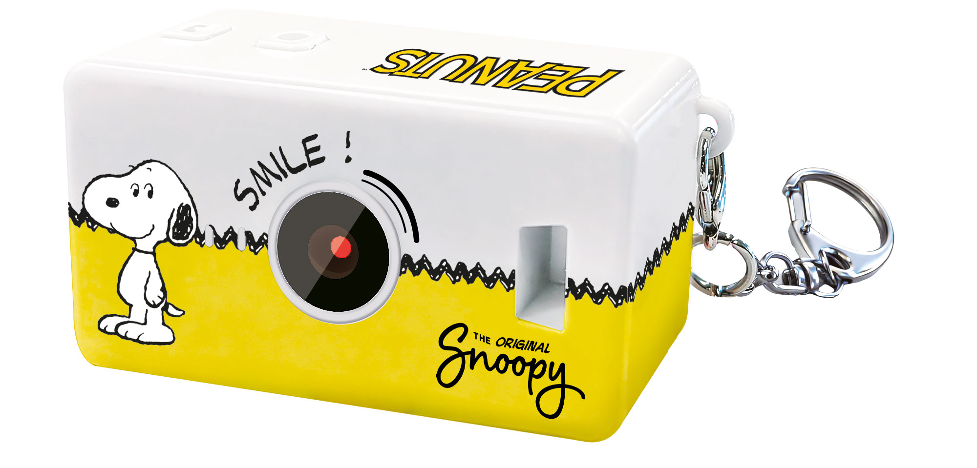 Lisciani Peanuts Mini Cam fotocamera bambini portachiavi