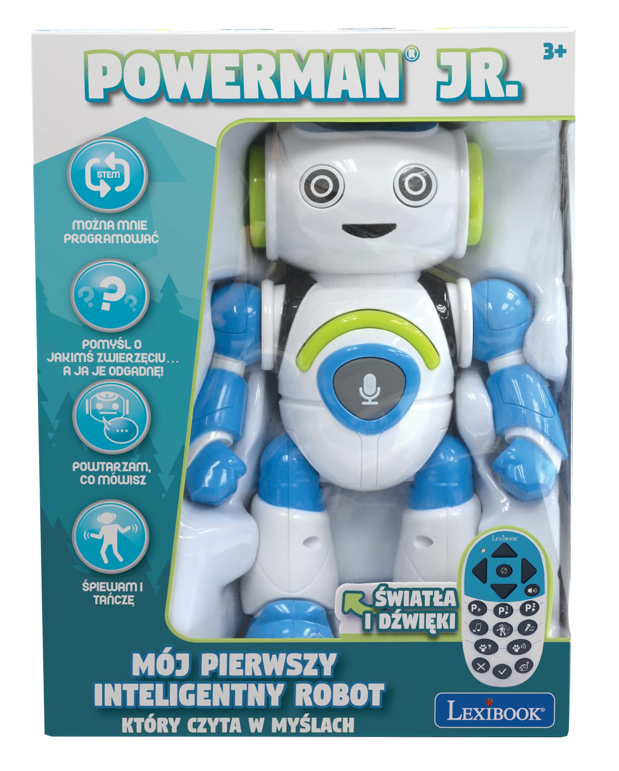 Lexibook Powerman ROB20PL robot giocattolo interattivo