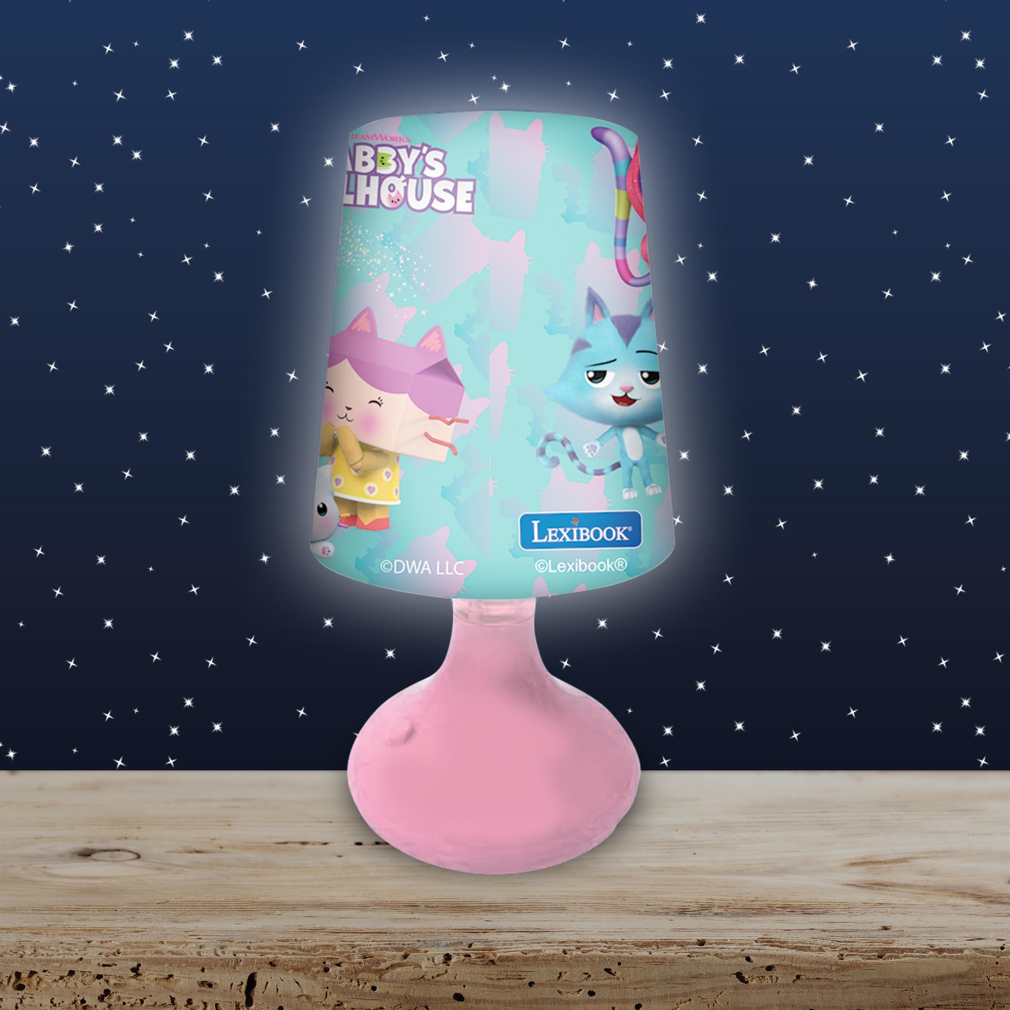 Lexibook Gabby MLT10GDH lampada notturna bambini senza fili