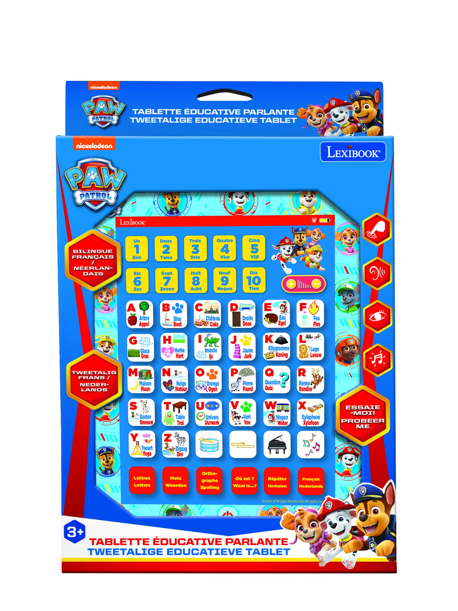 Lexibook JCPAD002PAi10 tablet educativo Paw Patrol blu