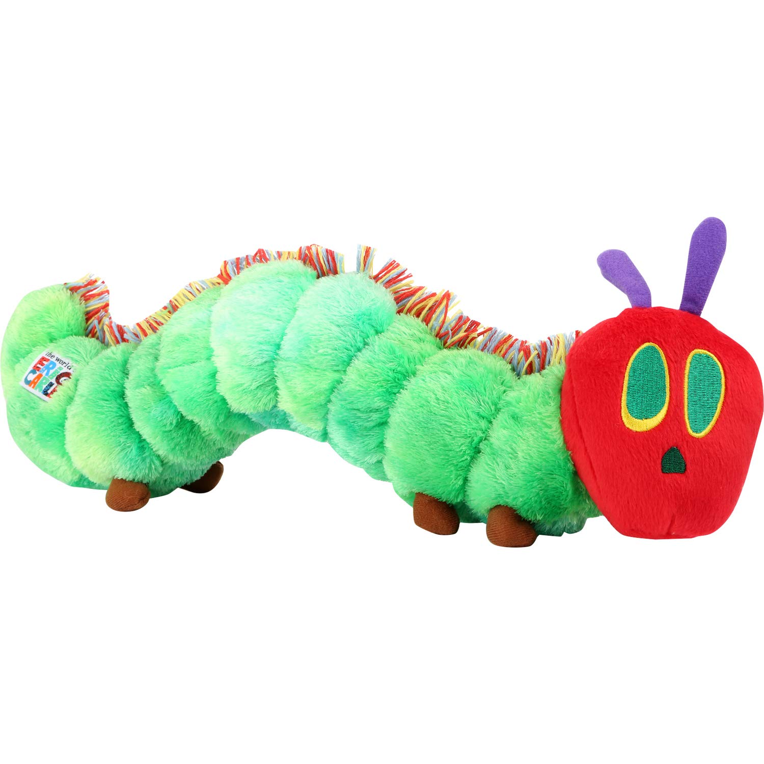 smallfoot Bruco Nimmersatt peluche morbido 42 cm
