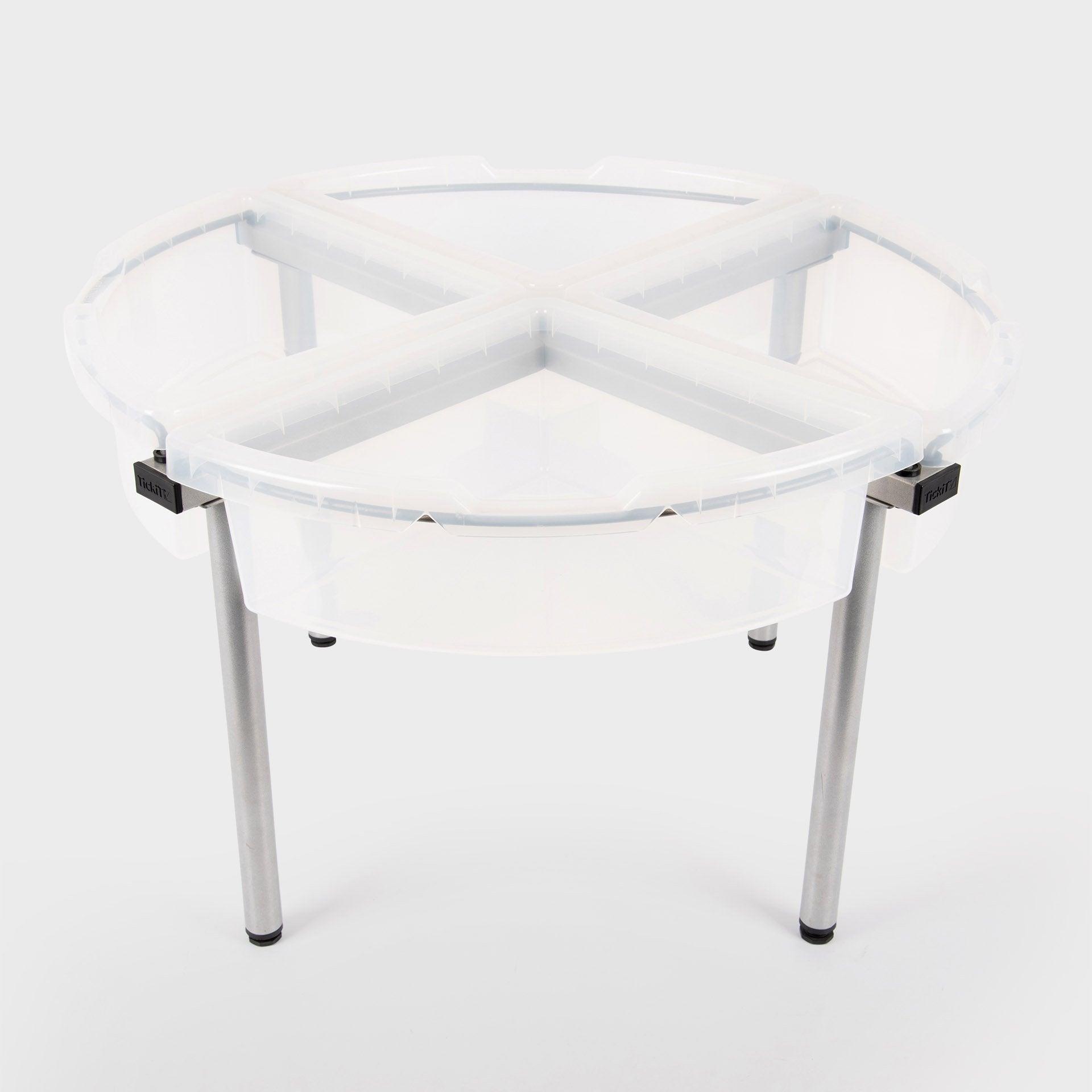 Tickit Exploration Circle Set vaschette trasparenti 4 pezzi