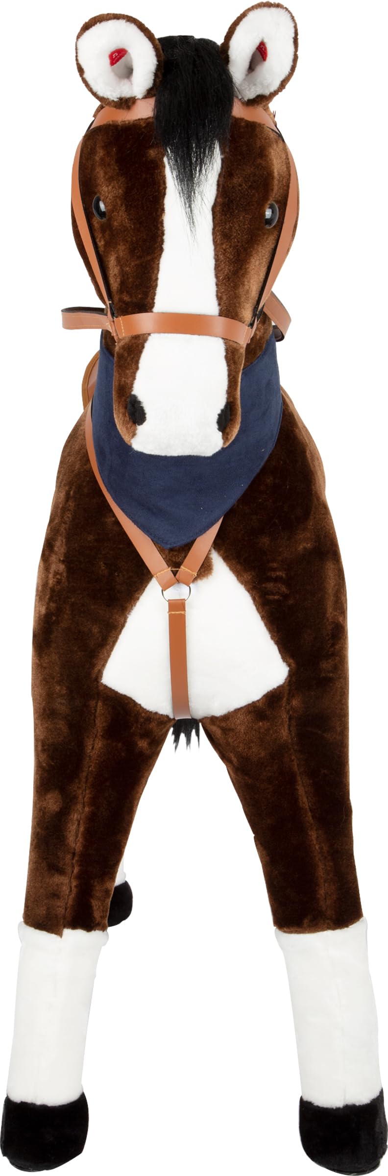 smallfoot 11179 cavallo cavalcabile con sella e suoni