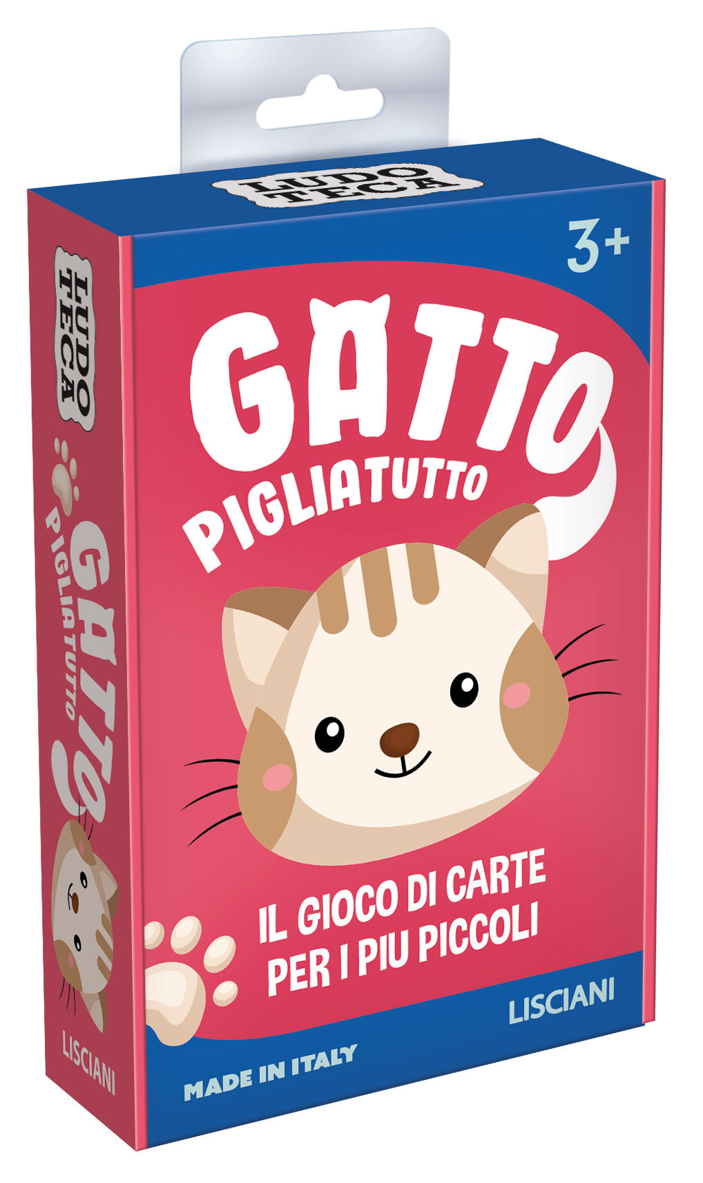 Lisciani Ludoteca Gatto Piglia Tutto gioco carte bambini